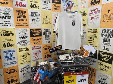 FORCE A BETTER コーデュラTシャツの展示会